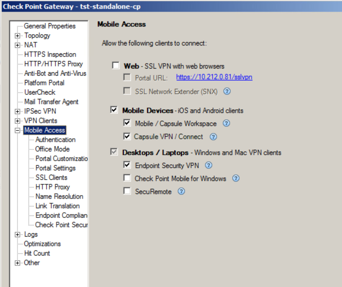 checkpoint vpn for mac download