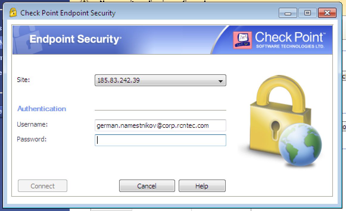 checkpoint vpn client 80.64