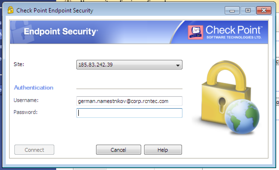 Check point client. Check point Endpoint Security. Checkpoint удаленное подключение.